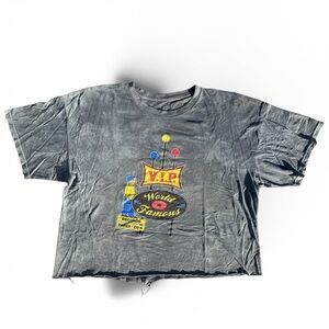 Rare VIP Records Long Beach "Distressed" Tie-Dye Tee